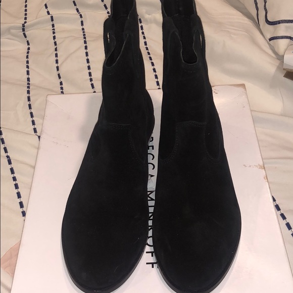 Rebecca Minkoff Chasidy black booties - Picture 3 of 4